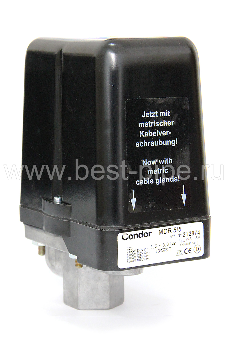 Реле давления Grundfos (Condor) MDR 5-5
