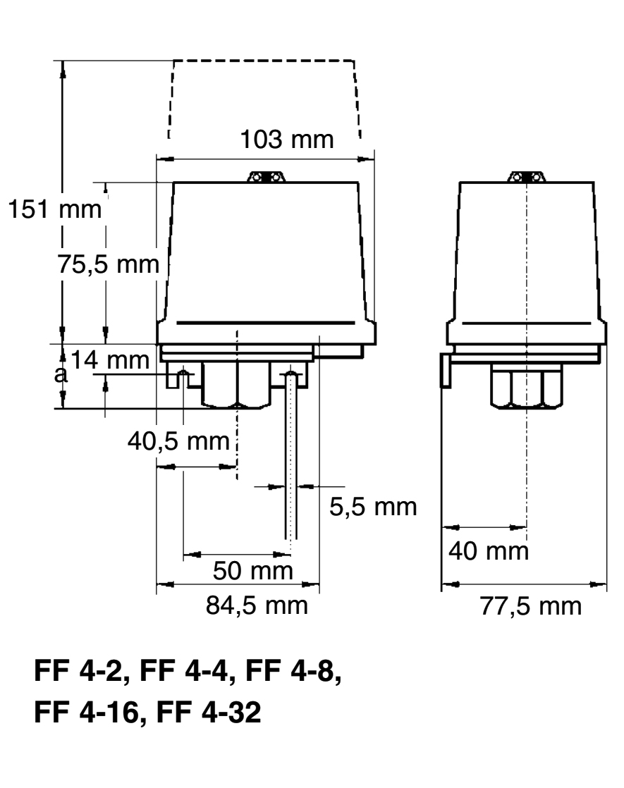 Реле давления FF 4 Grundfos (TIVAL Sensors)