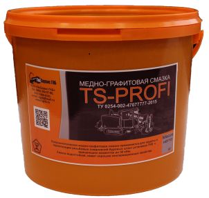 Медно-графитовая смазка TS-PROFI, банка 5 кг