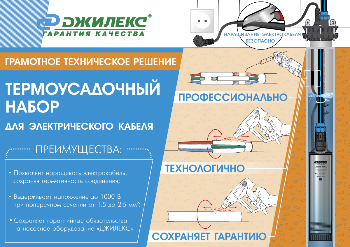 Термоусадочный набор Джилекс