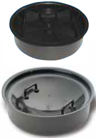 Крышка (дно колодца) с уплотнительным кольцом